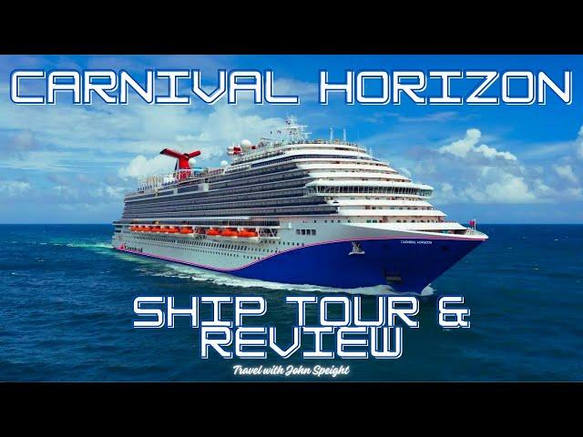 Carnival Horizon Full Ship Tour And Review 2023