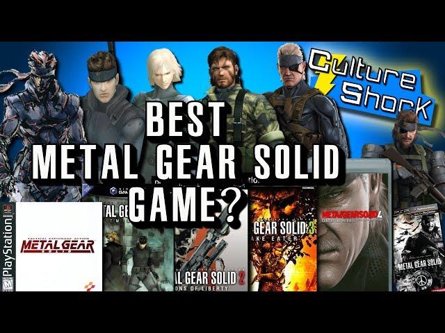 The Best "Metal Gear Solid" Games?