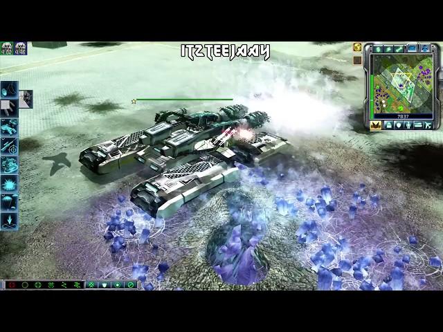 Heroic MOD (GDI) - Tiberium Wars MOD , 2v2 Vs Brutal Scrin AI , Online Multiplayer Gameplay