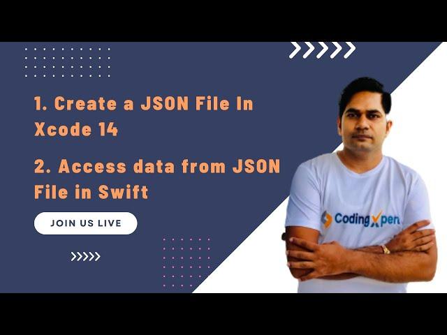 How to Create a JSON File in Xcode 14 | Access Data from JSON file In Swift