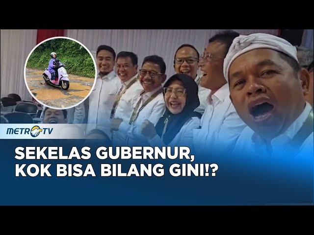 Viral! Baru Dilantik, Gubernur Jabar Bikin Statement Ngaco!