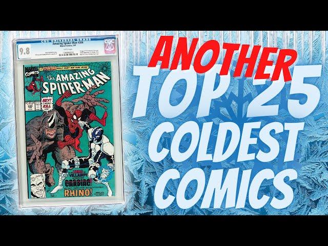 ️ ANOTHER Top 25 COLD Comic Books ️ // Prices Dropped over HALF  Pt 2