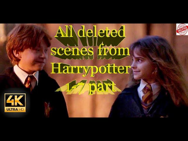 EXTENDED VERSION |Directors Cut| All deleted scenes of Harry potter (2022) 4k