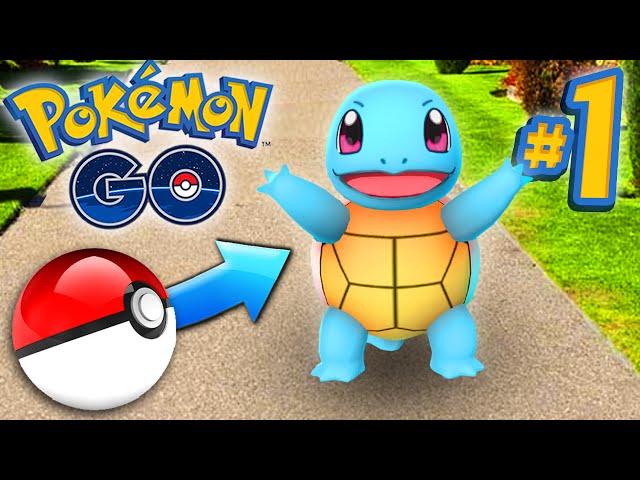 Pokemon GO Episode #1 - CATCHING POKEMON!