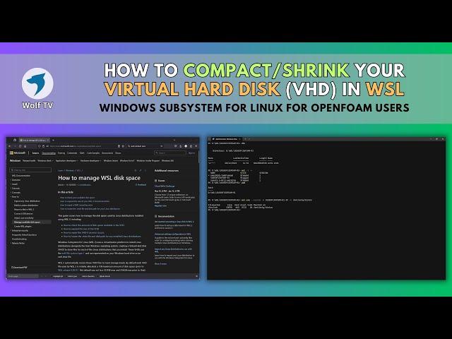 9. How to compact/shrink your Virtual Hard Disk in WSL (VHD)