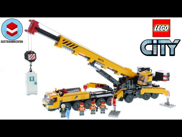 LEGO City 60409 Mobile Construction Crane – LEGO Speed Build Review