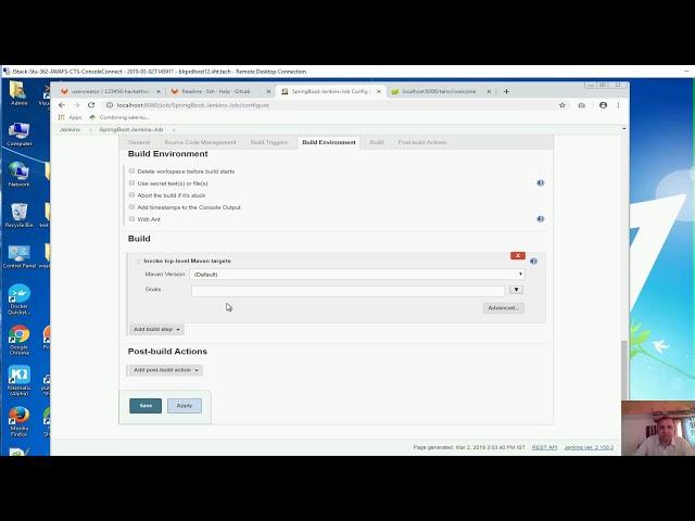 07-Build SpringBoot Project in Jenkins Job using Maven