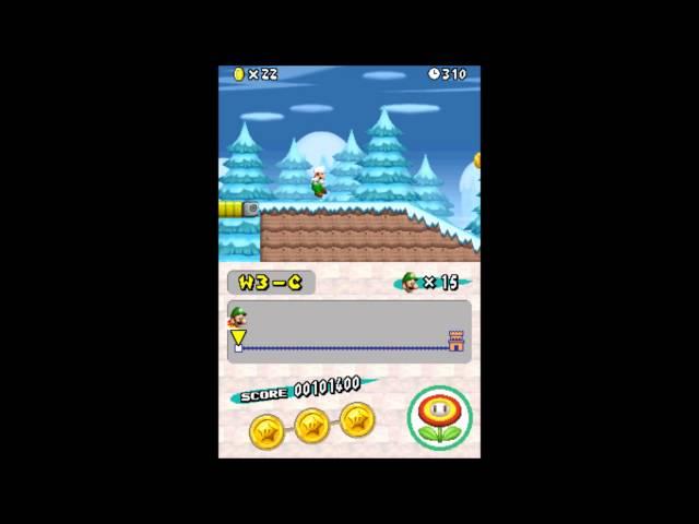 New Super Mario Bros. Custom Level - World 3-C (Community Remix)