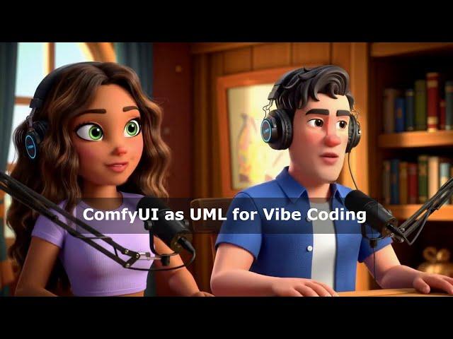 ComfyUI as UML for Vibe Coding - AI Anime Podcast Discussion