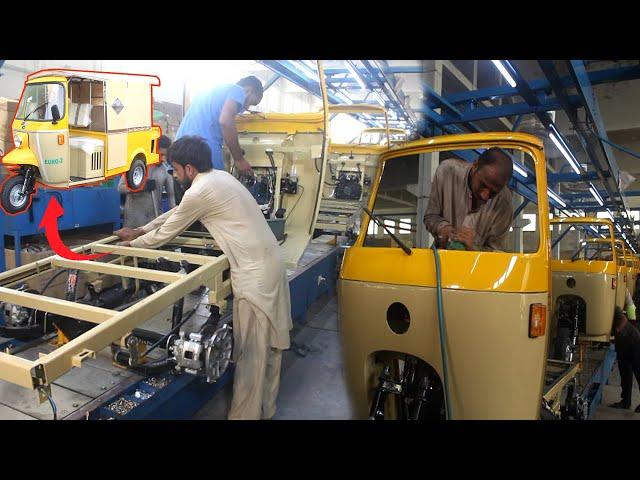 Tez Raftar Auto Rickshaw Manufacturing Process / Best Quality Across Asia