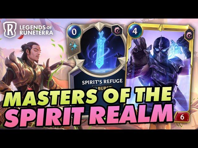 Masters of the Spirit Realm | Legends of Runeterra | Standard | Master Yi Shen