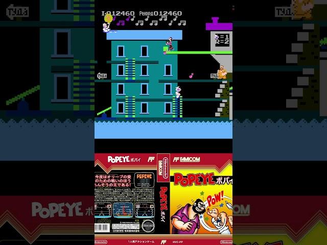 ТОП-100 игр на Dendy/NES ▶ Popeye  ▶ 99 #shorts #nes #dendy