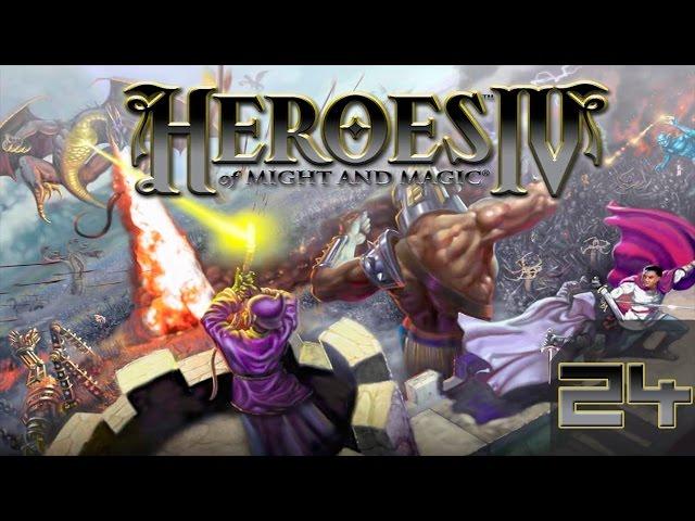 Heroes of Might and Magic 4 Прохождение(Невозможно) #24 Хаос 1-2