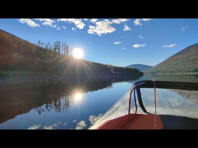 Россия,Красноярский край,плато путорана,озеро Дюпкун,река Курейка.