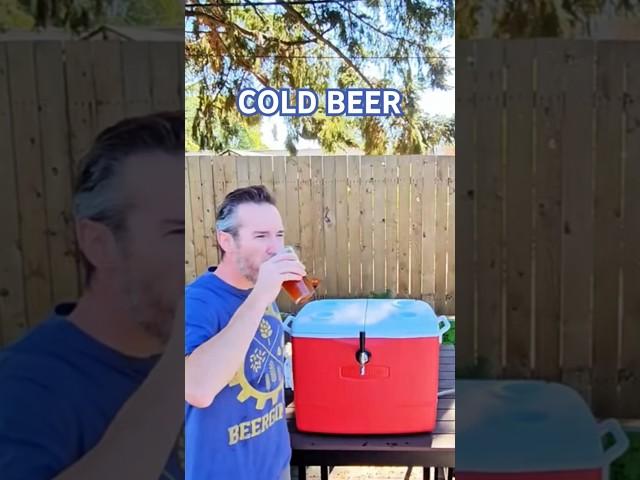 PARTY on the PATIO or at the GAME with your HOMEBREW BEER #beer #diybeer #homebrewing #craftbeer