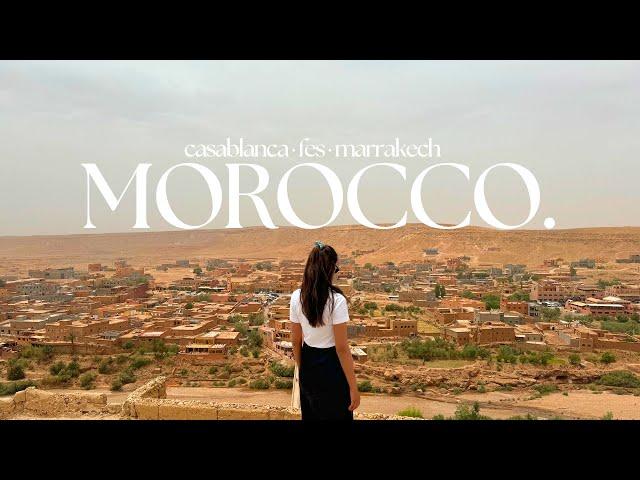  Morocco Vlog | 4 days in Casablanca, Fes & Marrakech