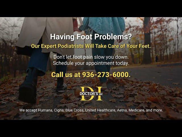 Podiatrists in the Woodlands- Doctor's Inc #podiatrist #podiatrycare