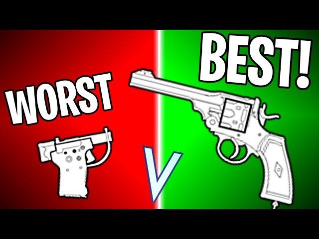 RANKING EVERY PISTOL IN BF5 FROM WORST TO BEST! | Battlefield 5