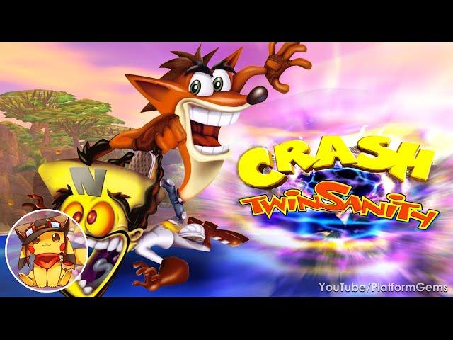 Crash Twinsanity - Full Game Walkthrough (All Gems & All Power Crystals) [1080p] No commentary