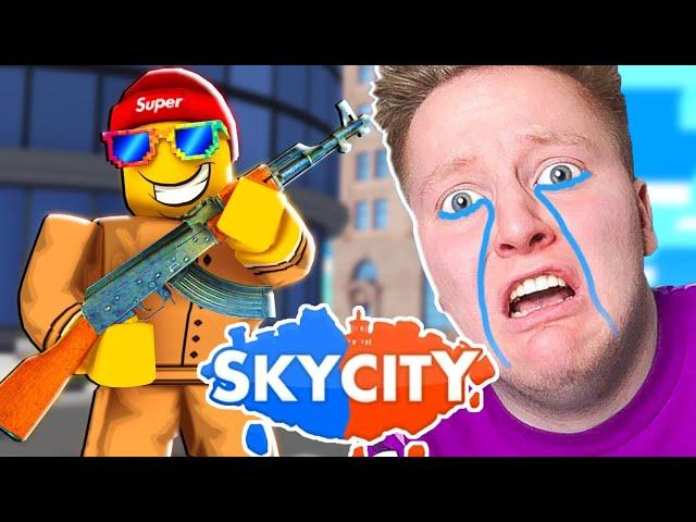 Игра от Поззи ▶ Roblox Sky City - У МЕНЯ БОМБИТ 