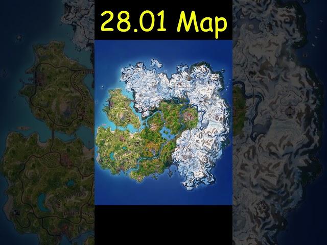 NEW v28.01 Map #Fortnite