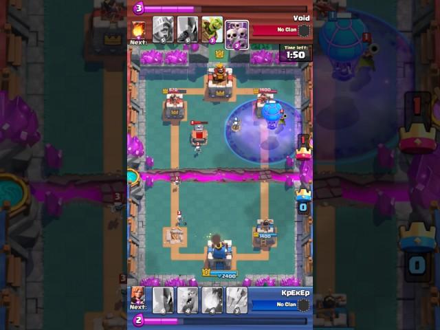 Clash Royale Witch Knight Combo Strategy - KpEkEp vs Void