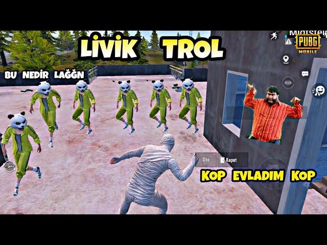 LİVİK TROL  HERKESİ DANS ETTİRDİM - PUBG MOBİLE KOMİK MONTAJ