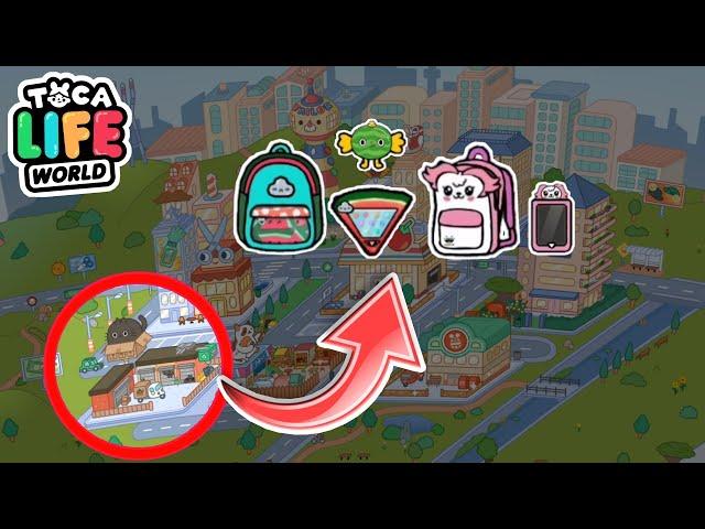 AMAZING! ️ BAG & PHONE & CRUMPET 🫣 TOCA BOCA | TOCA LIFE WORLD | TOCAFUN