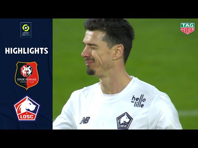 STADE RENNAIS FC - LOSC LILLE (0 - 1) - Highlights - (SRFC - LOSC) / 2020-2021