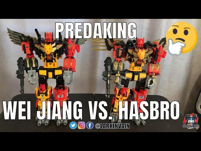 Weijiang Predaking vs  POTP Predaking Comparison