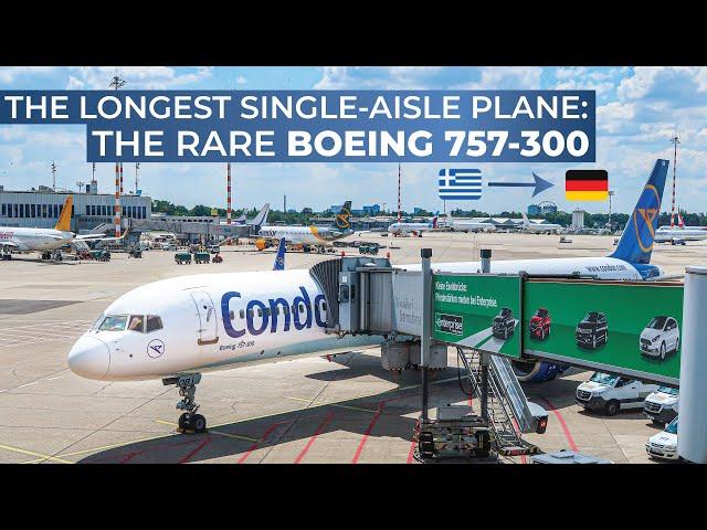 TRIPREPORT | Condor (ECONOMY) | Boeing 757-300 | Rhodes - Dusseldorf