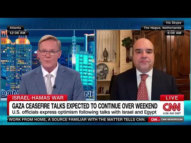 Jadaliyya Co-Editor Mouin Rabbani Discusses Never-Ending Gaza Ceasefire Discussions on CNN