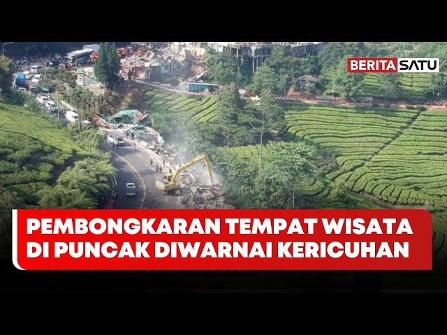 Gubernur Dedi Mulyadi Pimpin Pembongkaran Tempat Wisata Hibisc Fantasy Puncak Bogor | Beritasatu