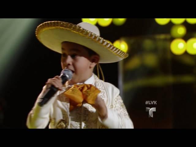 Jossue deja sin palabras a Natalia Jiménez | Audiciones | La Voz Kids 2016