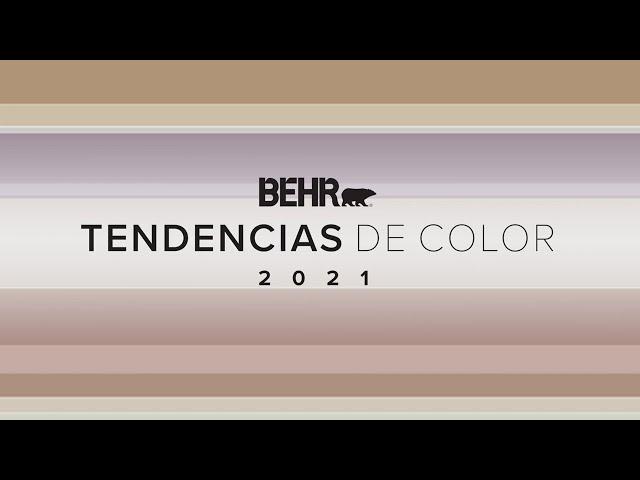 BEHR® Tendencias de Color 2021