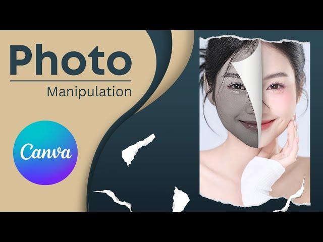 Photo Manipulation in Canva | Canva Art Design