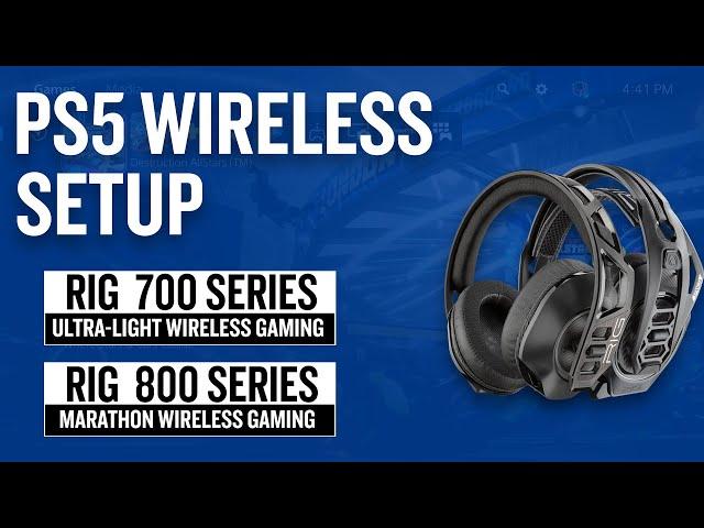 RIG | Wireless Headset Setup for PlayStation 5