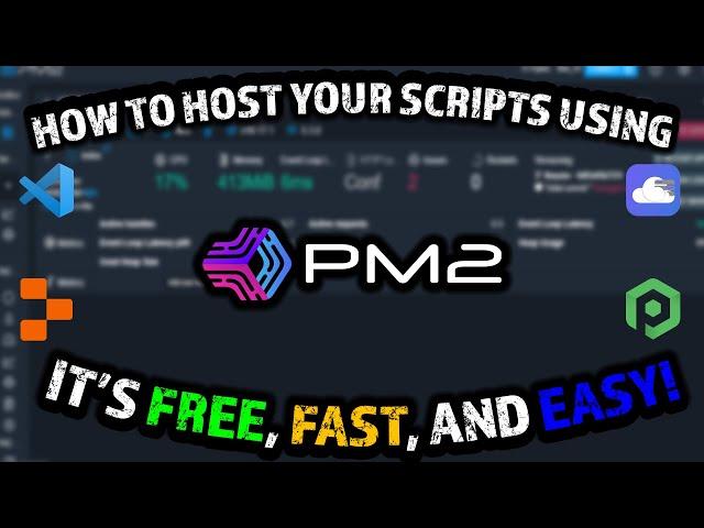 How to host YOUR Code for FREE using PM2 (Node.js) (Fast)