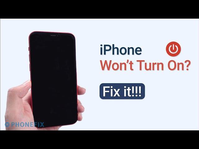 iPhone Won't Turn On? 5 Quick Fixes and Solutions!