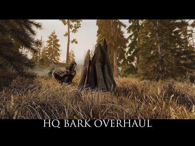 Skyrim SE Mods: HQ Bark Overhaul