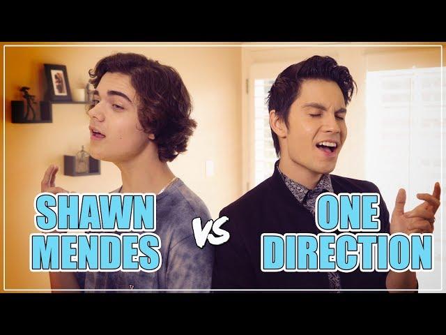 SHAWN MENDES vs ONE DIRECTION Mashup!! ft. Sam Tsui & Alexander Stewart