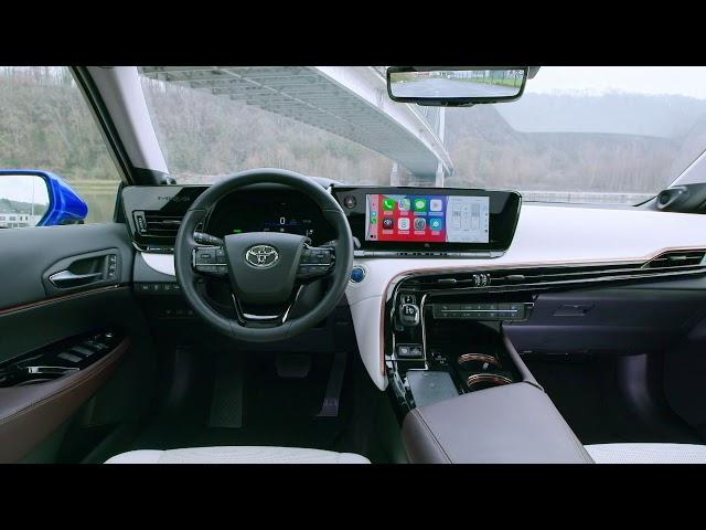 Elektrisch fahren - mit Wasserstoff, im neuen Toyota Mirai.
