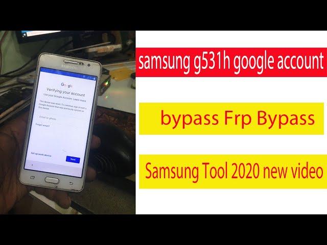 samsung g531h google account bypass Frp Bypass Samsung Tool 2020 new video