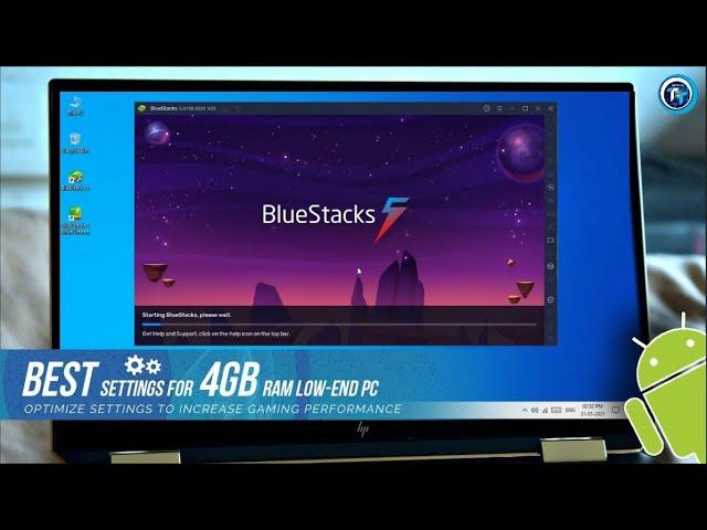 BlueStacks 5 Best Settings For 4GB RAM Low End PC, Without Graphics Card