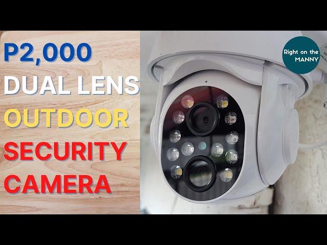 Anbiux Dual Lens 1080P PTZ Outdoor Security Camera | Unbox, Install, Review | Right on the Manny