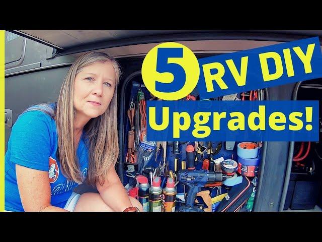 DIY RV Improvements (GAME CHANGERS!!) Full TIme RV