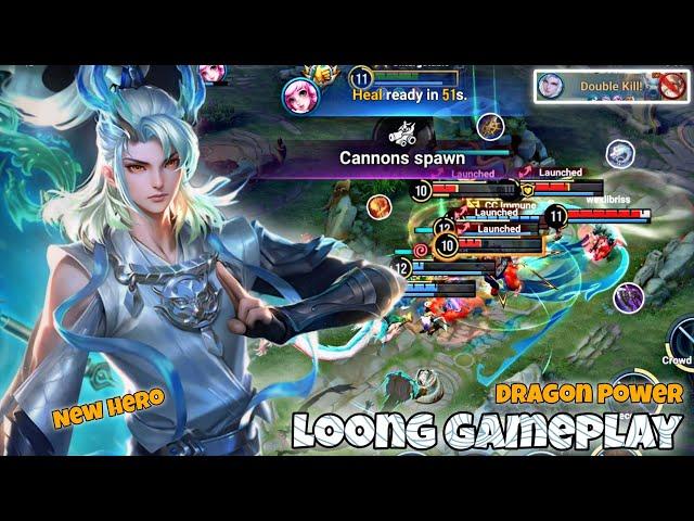 Loong Farm Lane Pro Gameplay | New Hero Guide | Honor of Kings HoK KoG