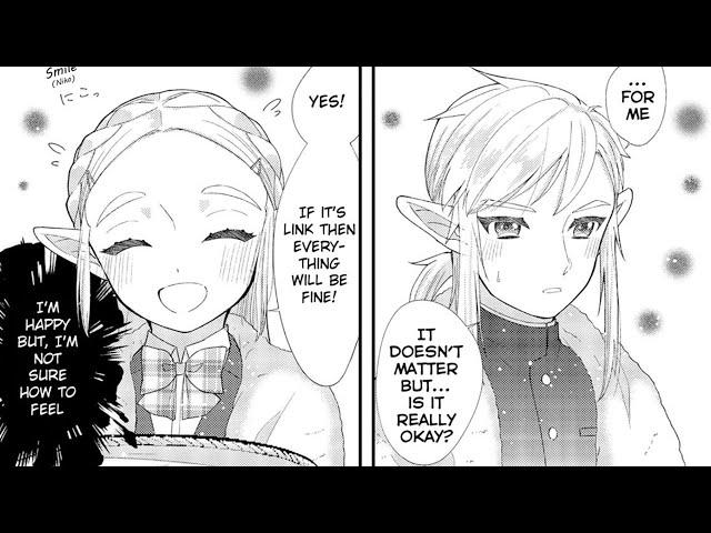 Zelda & Link Cute And Love Moment /Legend Of Zelda Comic Dub