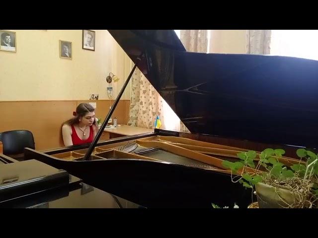 Б. Лятошинський Прелюдія gis-moll op. 44 No. 4; І. Карабиць Прелюдія та токата (Марта Бачек)