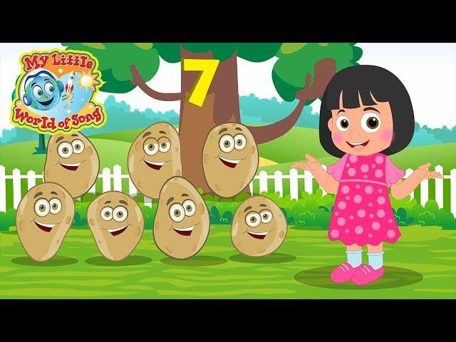 One Potato, Two Potato | Sing A Long | Nursery Rhyme | 1 Potato, 2 Potato